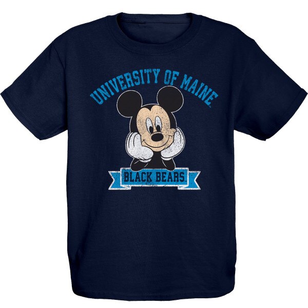 Youth University of Maine Mickey Black Bears Tee